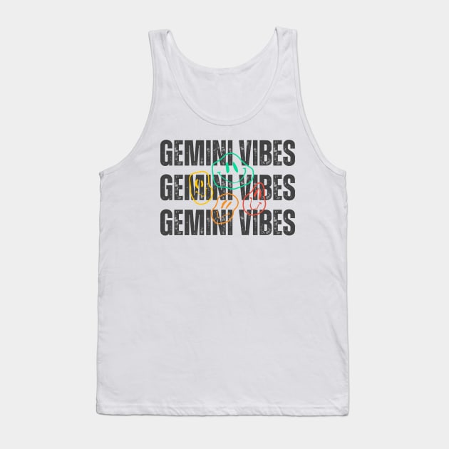 Gemini Vibes Tank Top by astraltrvl